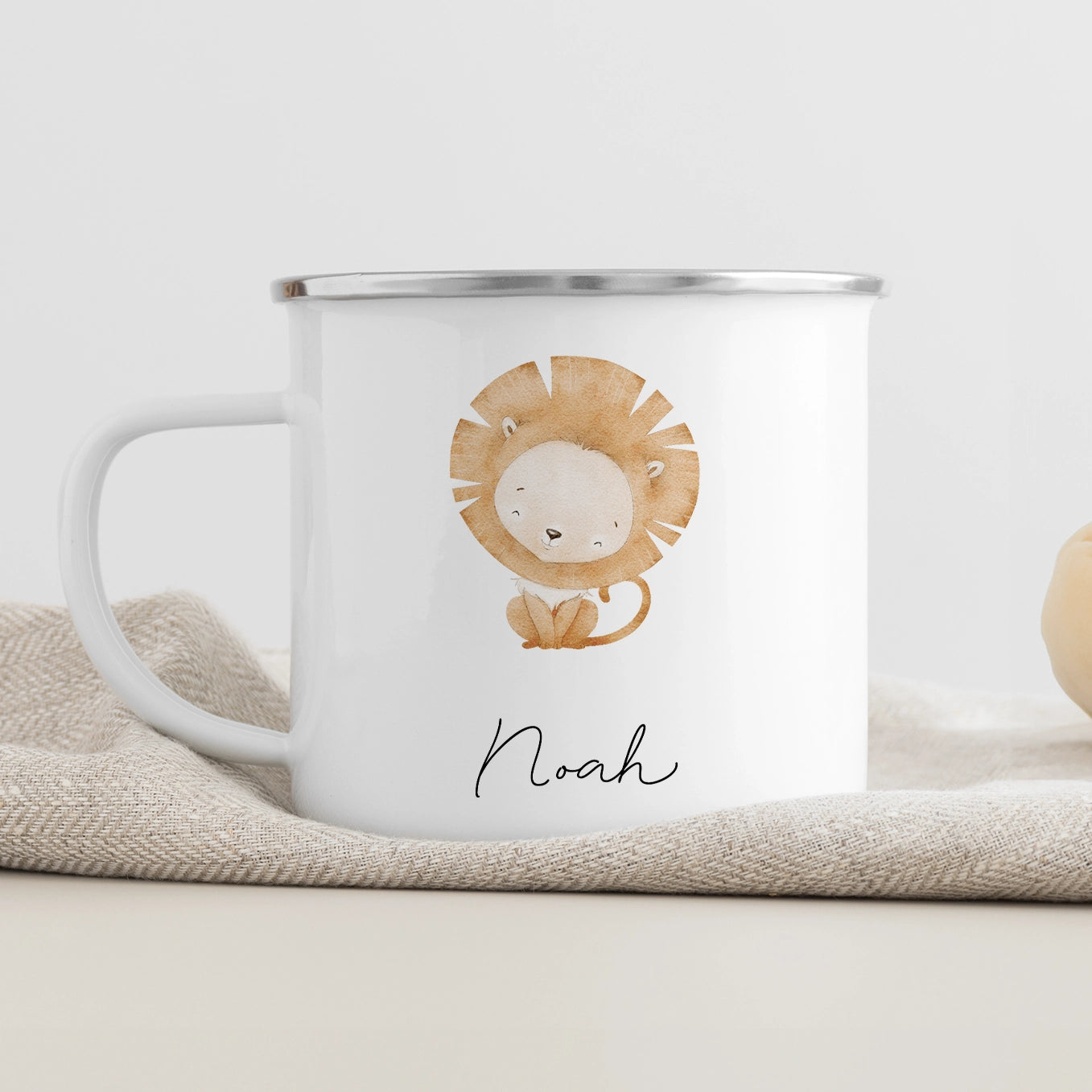 Personalisierte Kindertasse "Tiere" Bo & Birdie