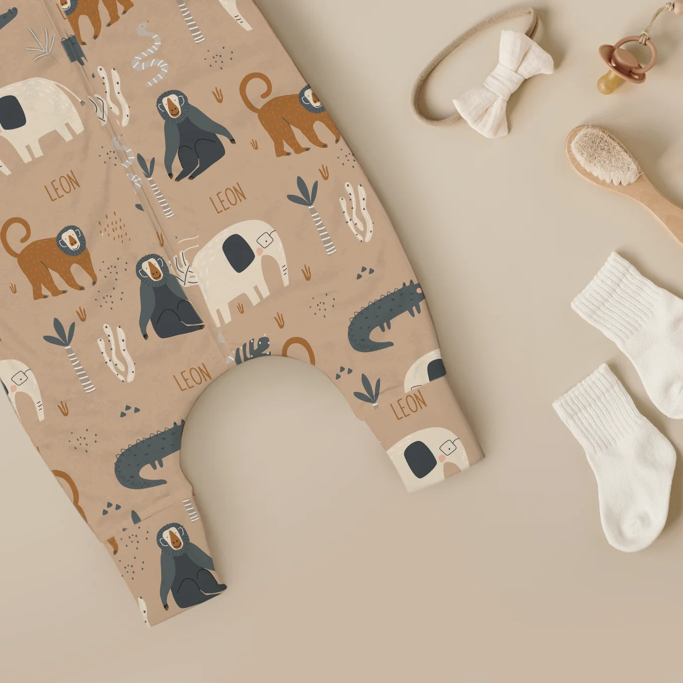 Personalisierter Baby Schlafsack "Savanne" Bo & Birdie