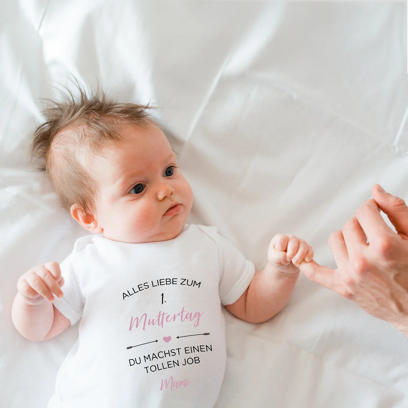 Personalisierter Babybody "Alles Liebe zum Muttertag" Bo & Birdie