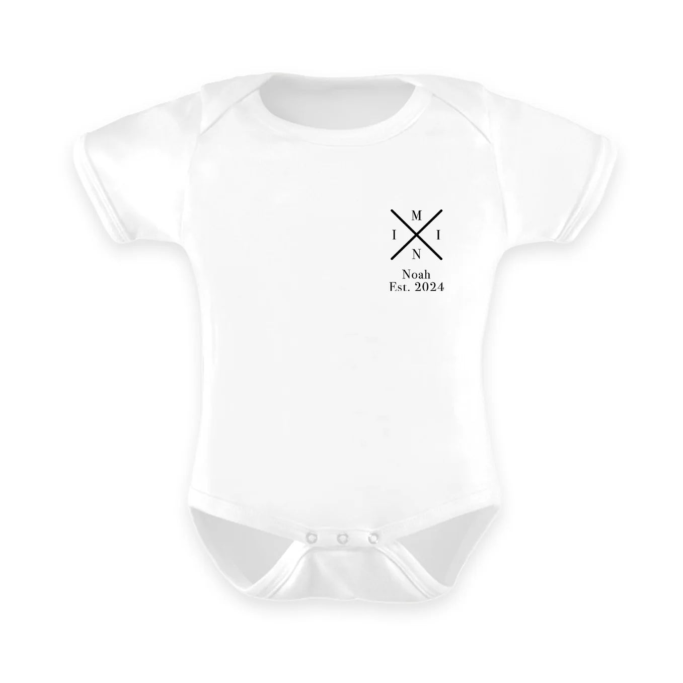 Personalisierter Babybody "MINI" Bo & Birdie