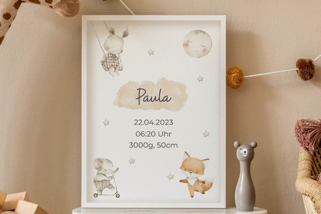 Personalisierte Geschenke für Babys & Kinder - Bo & Birdie